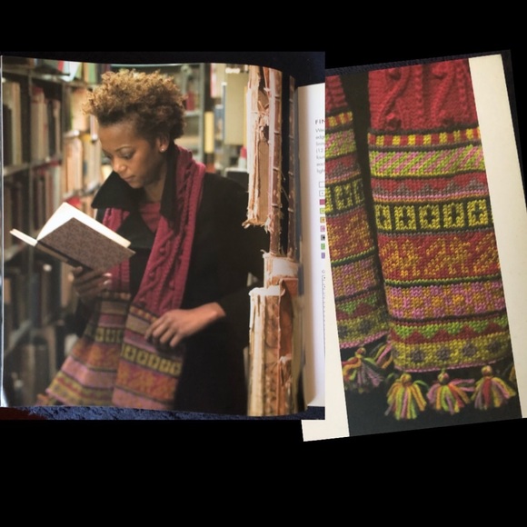 INTERWEAVE KNITS x 2 Books/ SCARF STYLE & WRAP STYLE knitting patterns - Picture 4 of 8